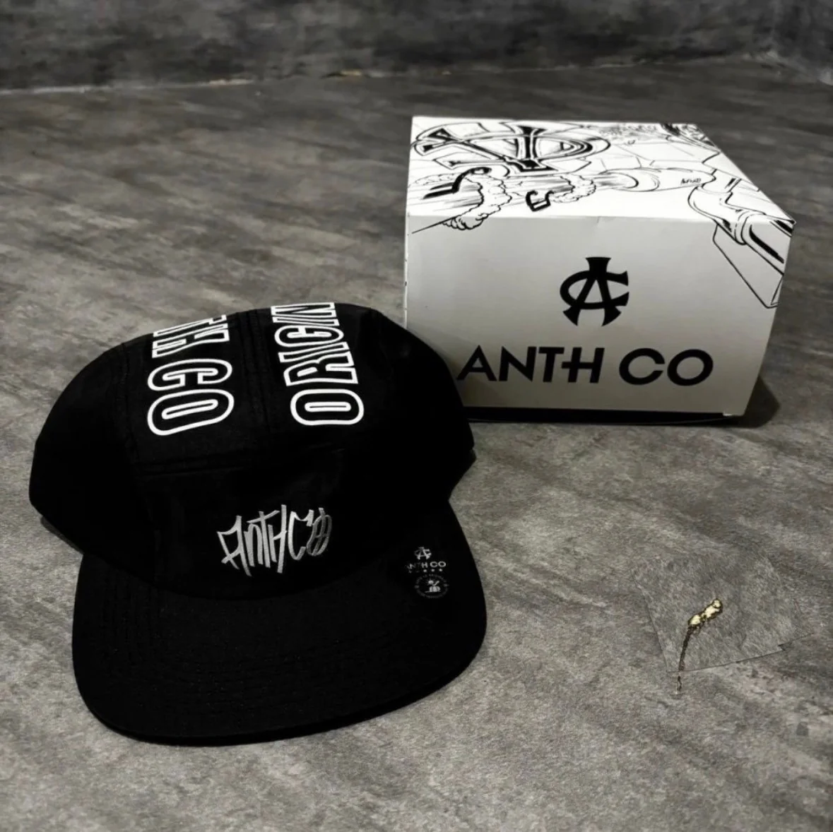 Boné Aba Reta Five Panel Anth Co Strapback (6 cores)