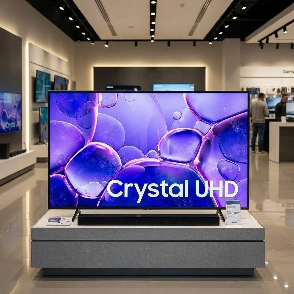 Samsung Smart TV 50” Crystal UHD 4K U8100F 2025 + Soundbar HW-B400F/ZD
