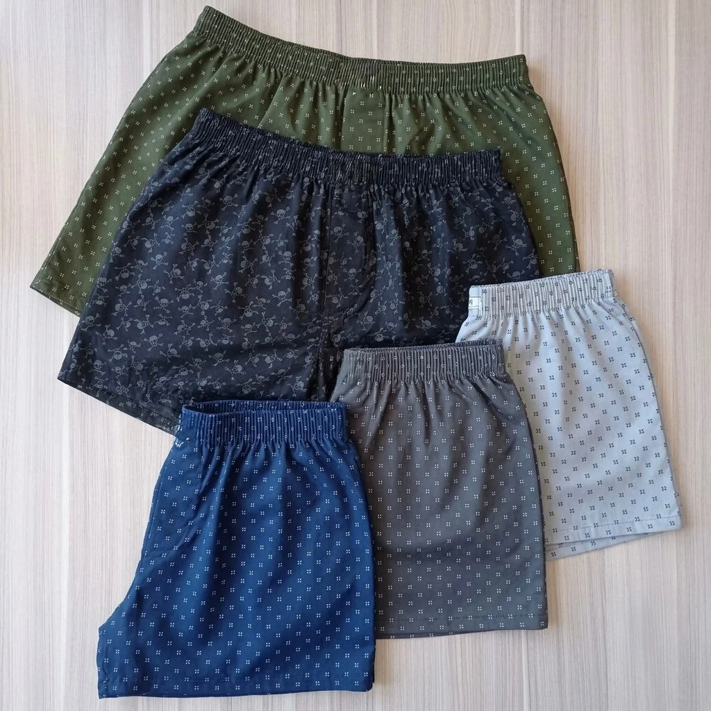 Kit 5 Samba Canção De Liganete Cueca Short Malha Fria Pijama