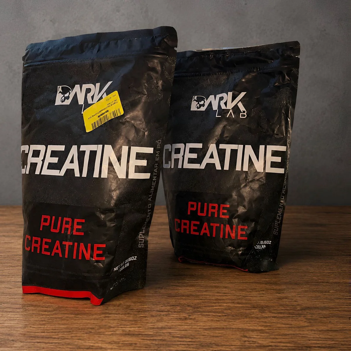 Creatina Monohidratada Pura 500g Dark Lab Unidade Sem Sabor