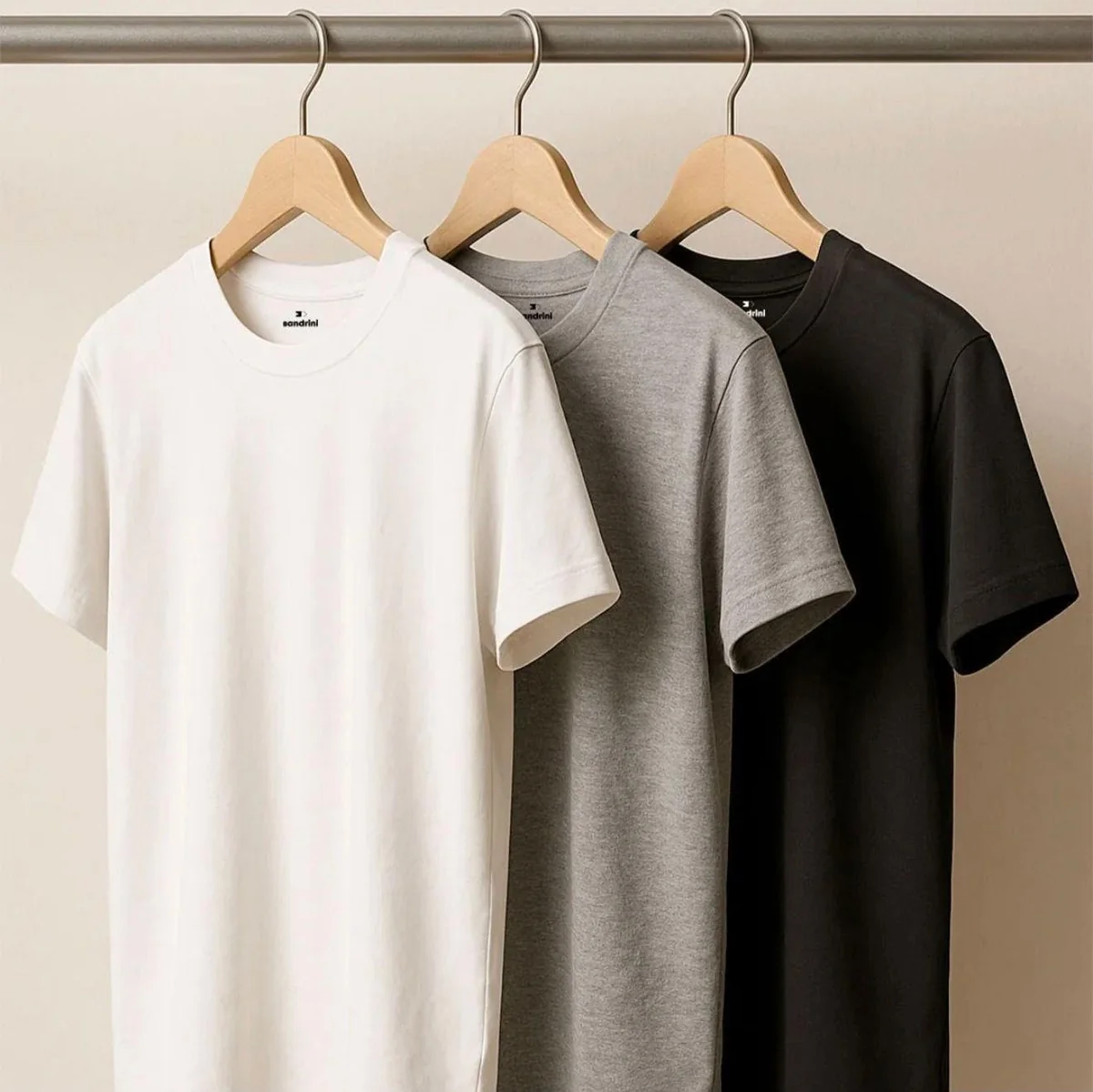 Kit 6 Camisetas Algodão Dia Dia Sandrini