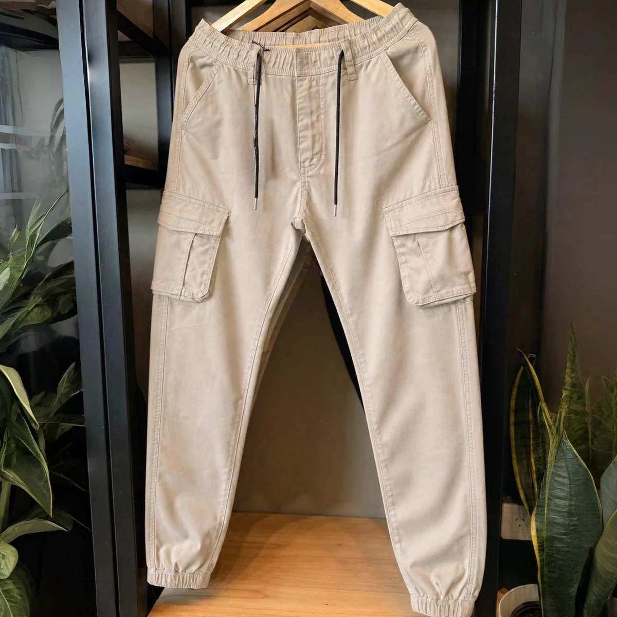 Calça Jogger Cargo Sarja (3 cores)