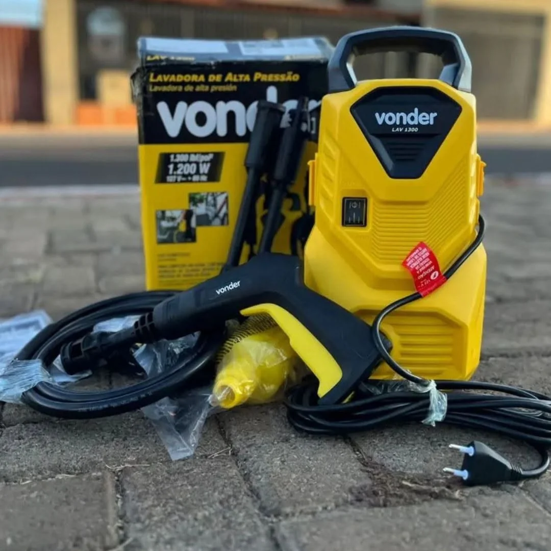 Lavadora De Alta Pressão Lav1300 Libras Vonder 1.300lbf