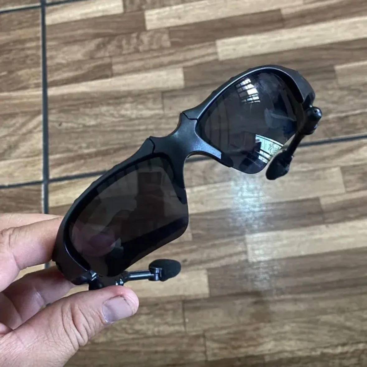 Óculos De Sol Bluetooth Mp3 Dobrável