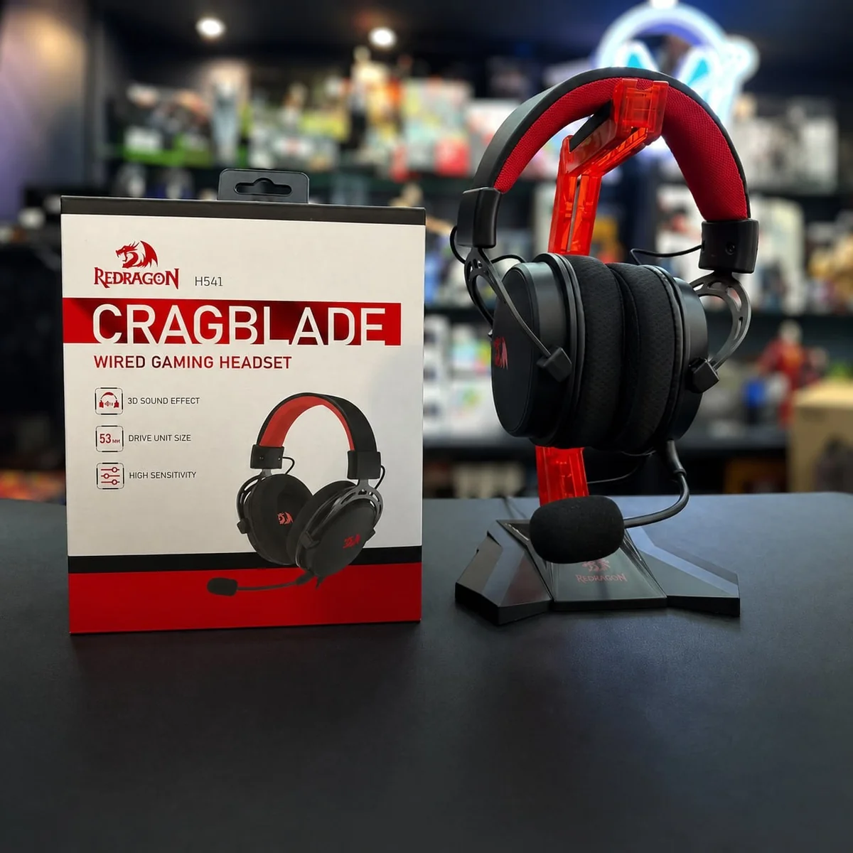 Headset Gamer Redragon Cragblade Pro