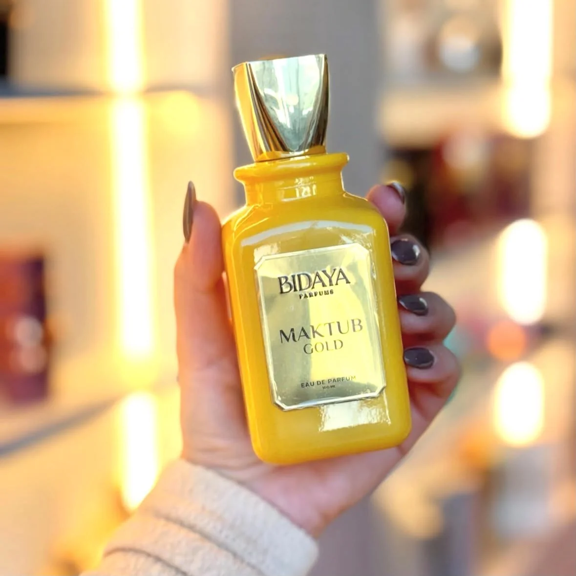 Perfume Árabe Maktub Gold 100ml Bidaya EDP