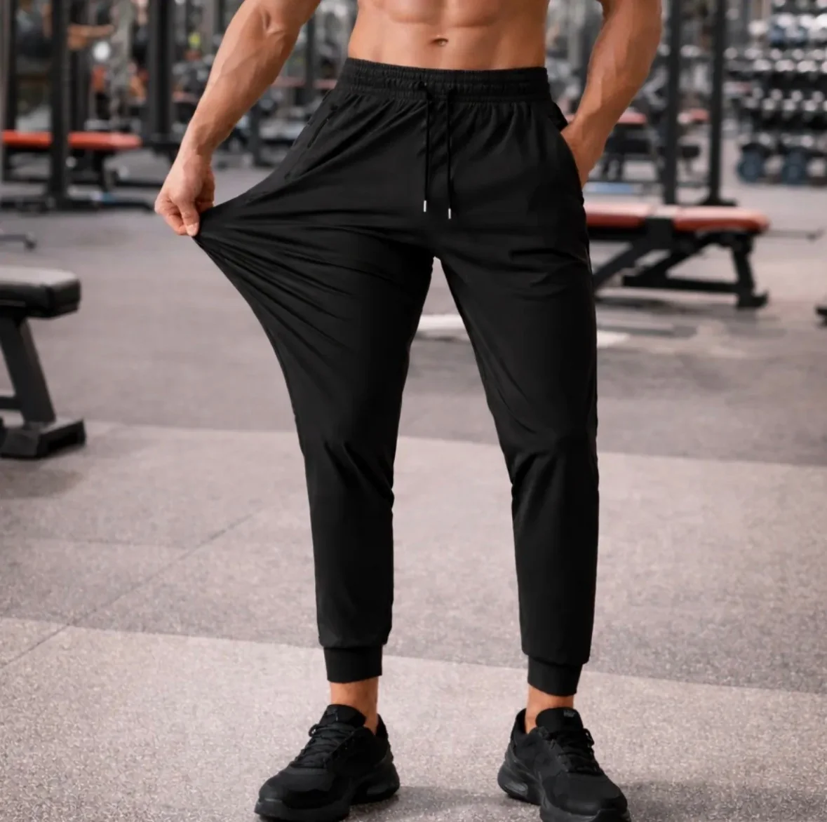 Calça Masculina Tactel Jogger