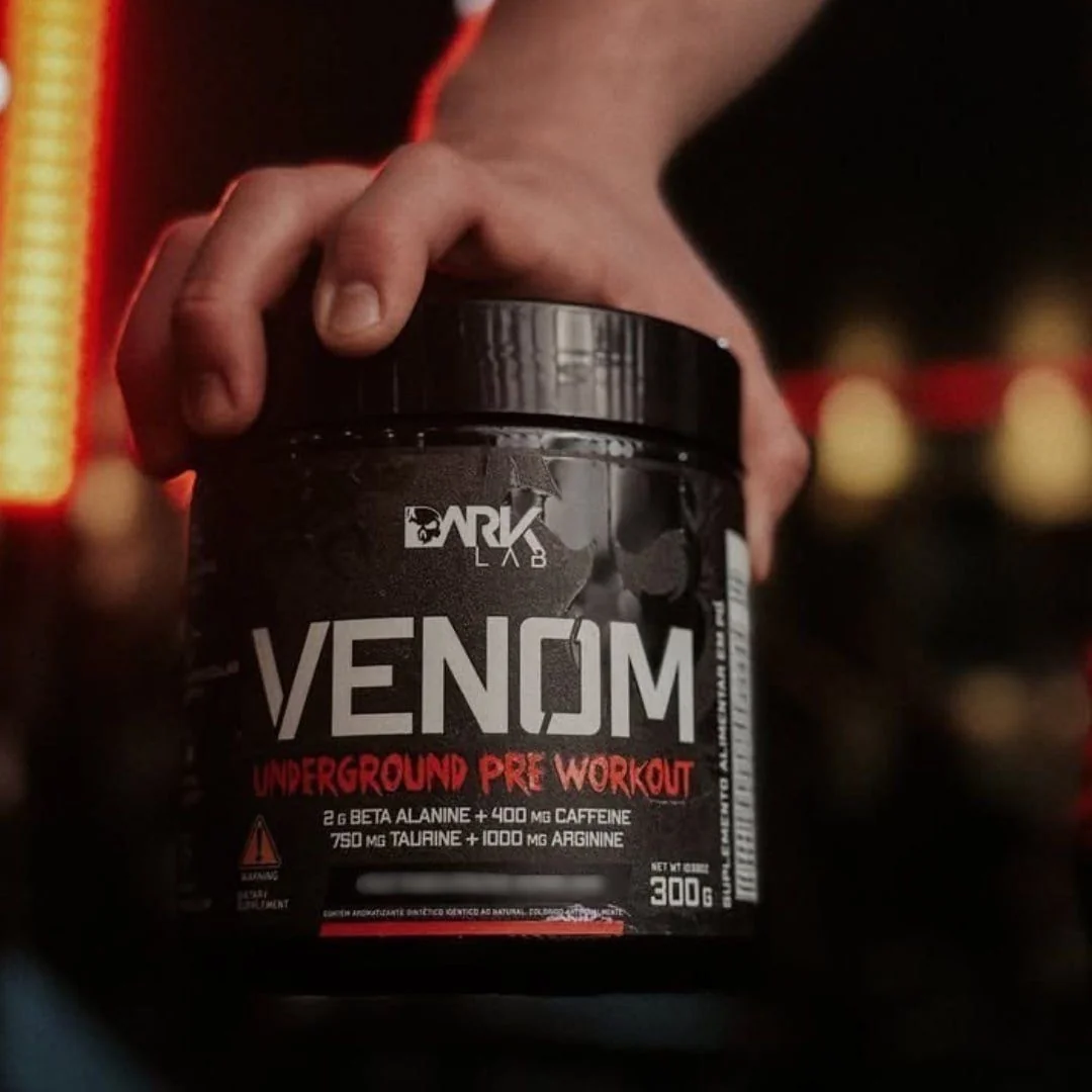 Pre Treino Venom Underground 300g Dark Lab