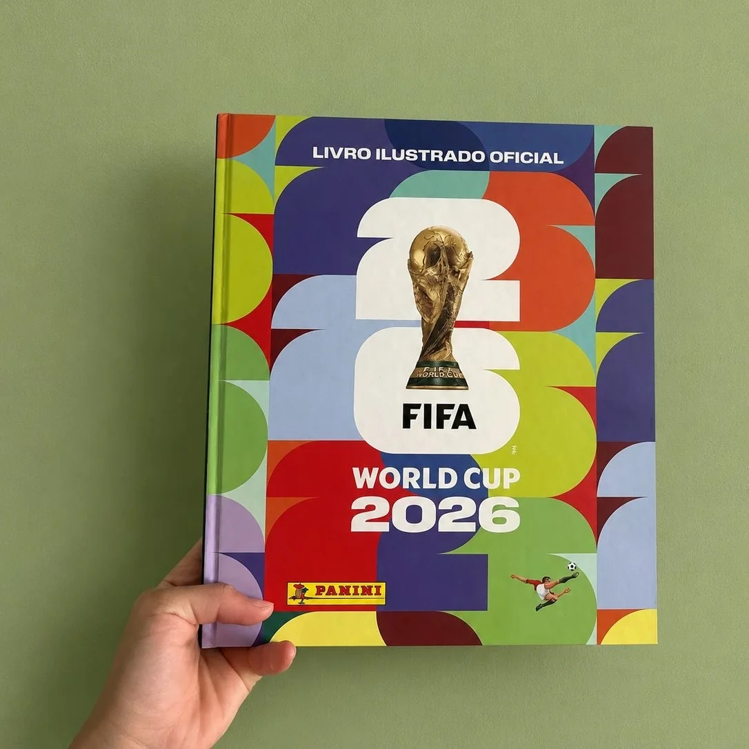 Álbum De Figurinhas Copa Do Mundo Fifa 2026 Capa Dura