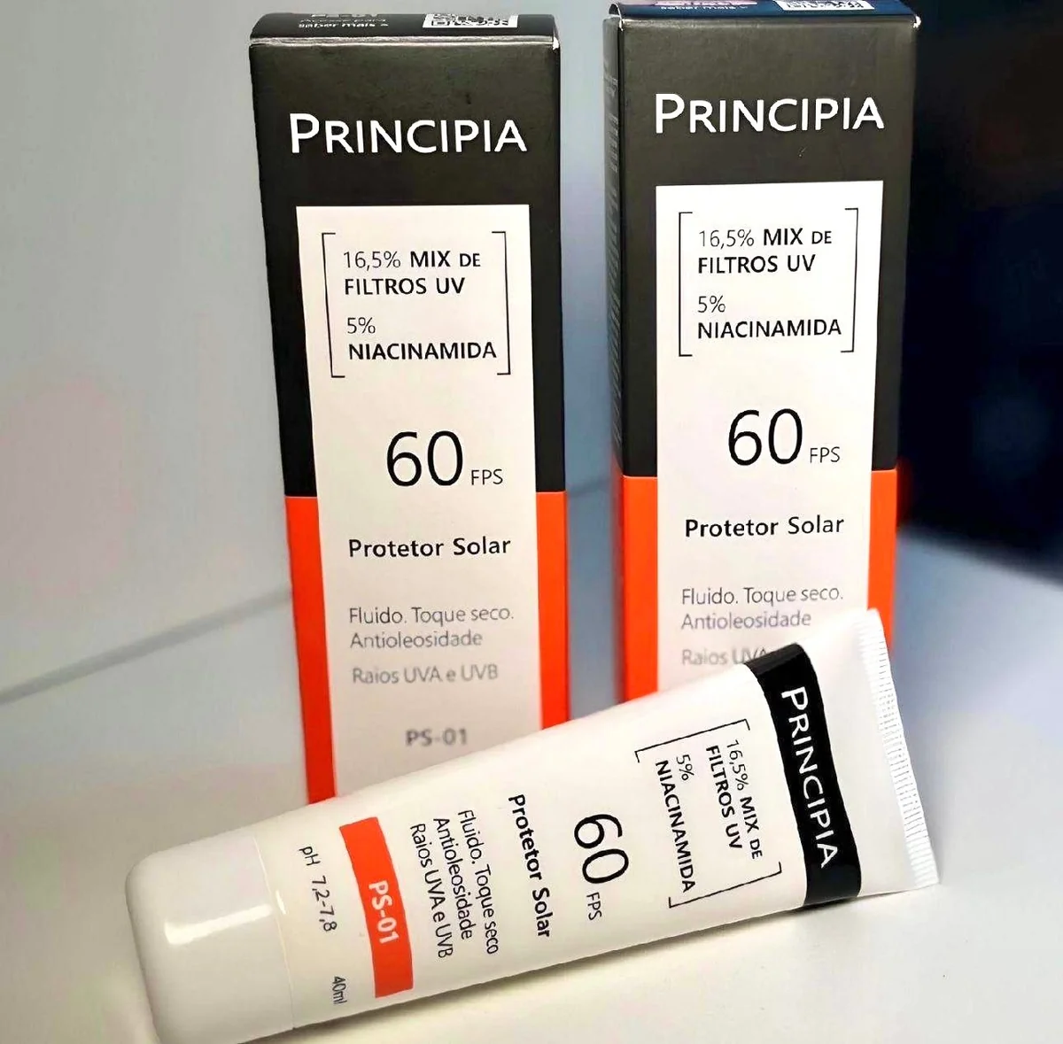 Principia Kit Protetor Solar Facial Ps-01 Fps60