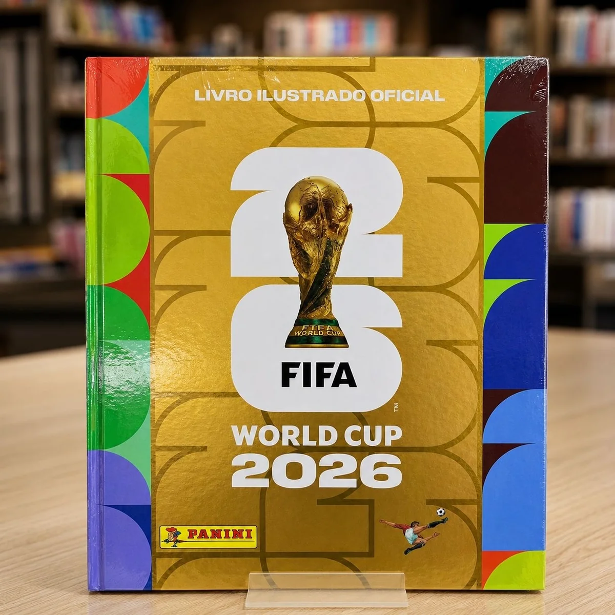 Álbum Capa Dura Ouro Panini