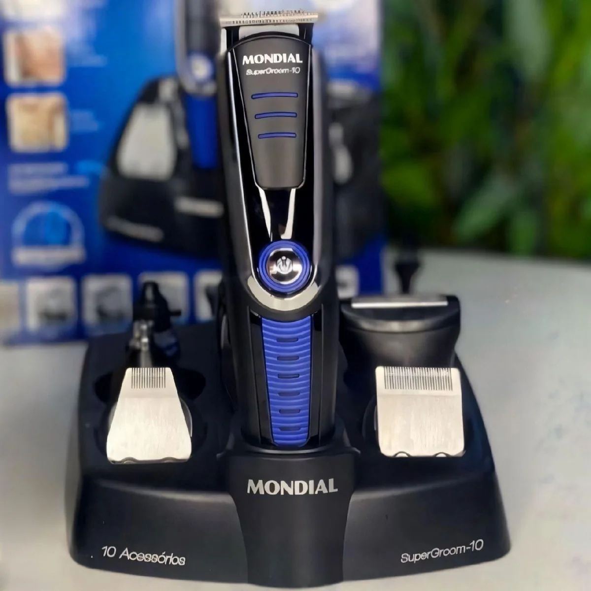 Aparador De Pelos Super Groom 10 Itens Mondial