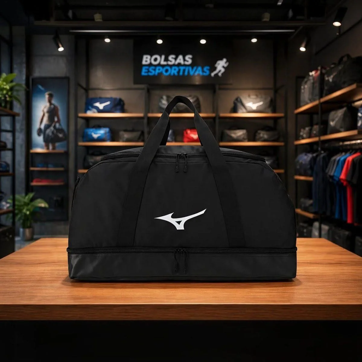Mala De Treino Mizuno Gym