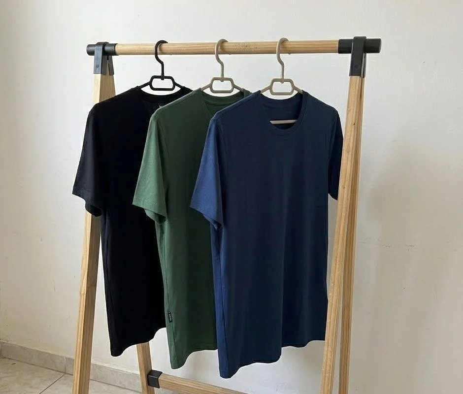 Kit 3 Camisetas Masculina Tech Modal Premium Básica Conforto