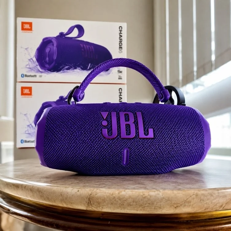 Caixa de Som Bluetooth JBL Charge 6 - Roxo