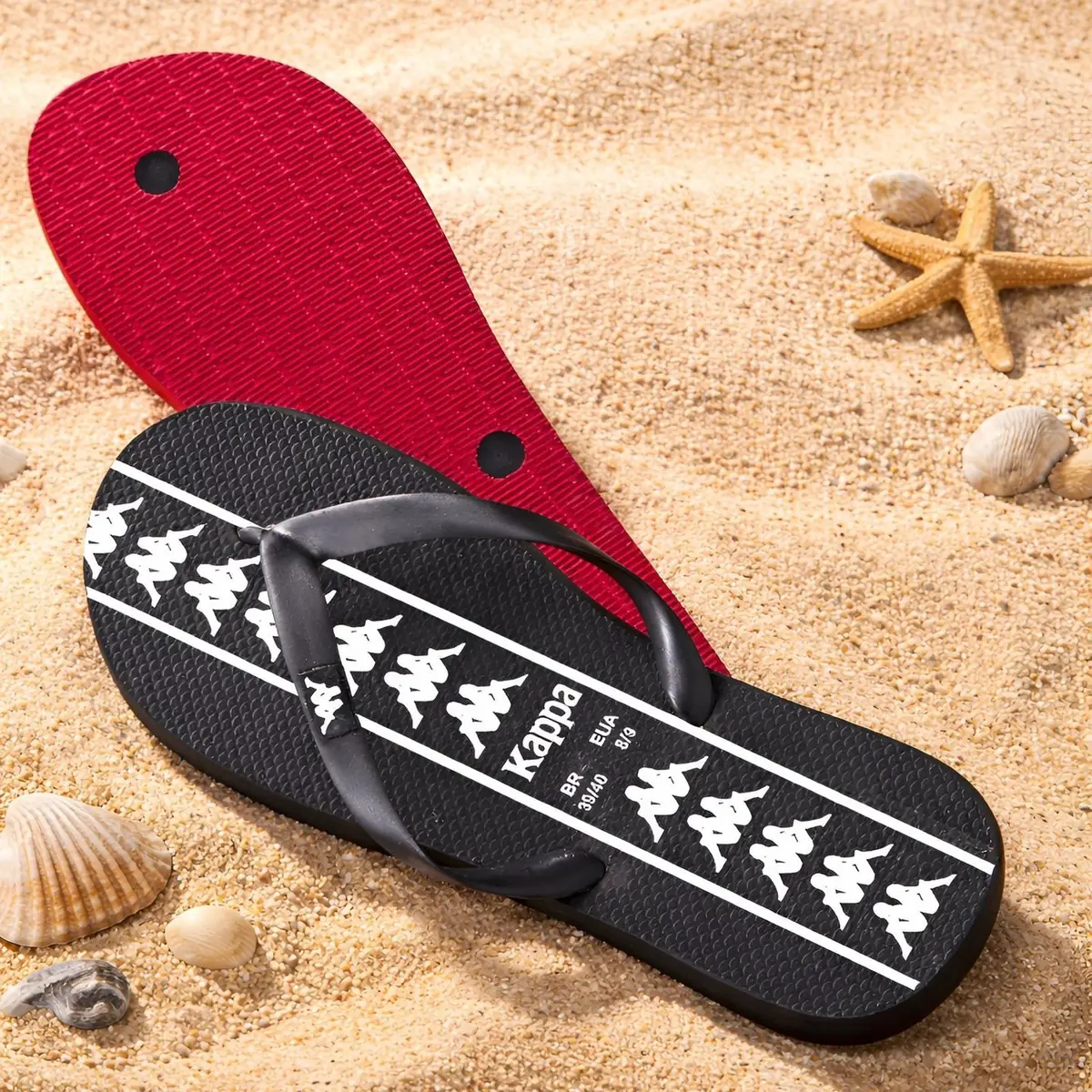 Chinelo Kappa Beach Unissex