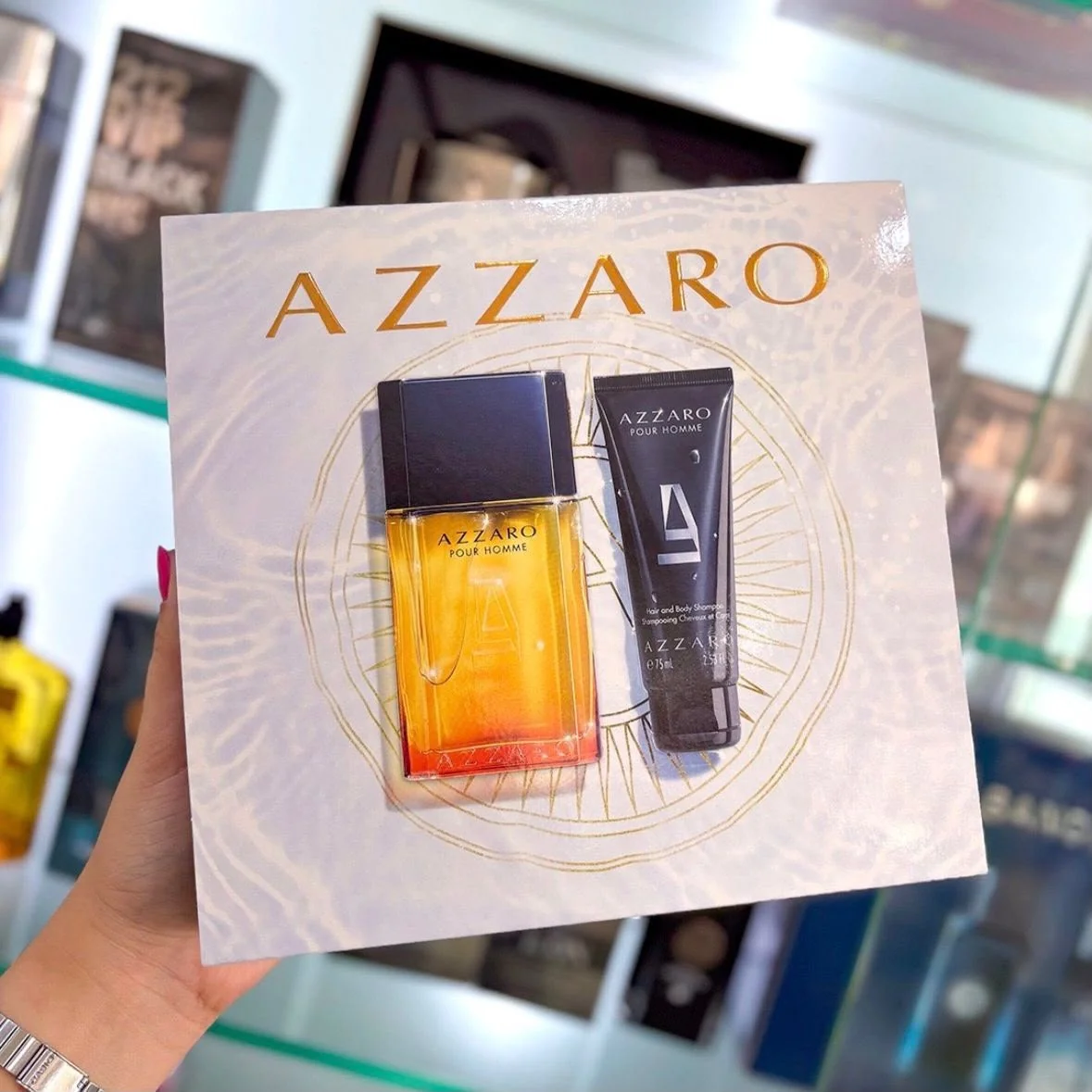 Kit Azzaro Pour Homme Edt 100 Ml + Gel De Banho 75 Ml