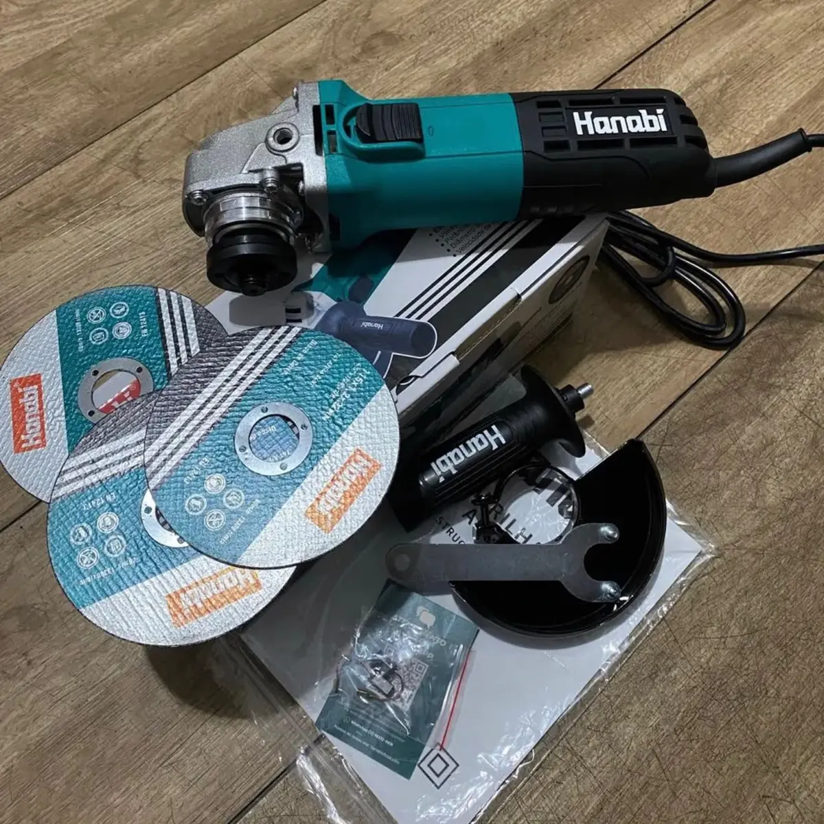 Esmerilhadeira Lixadeira Angular 880w 115mm Hanabi