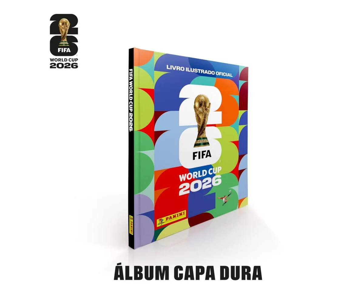 Copa do Mundo 2026 Álbum de Figurinhas Capa Dura FIFA WORLD CUP 2026™
