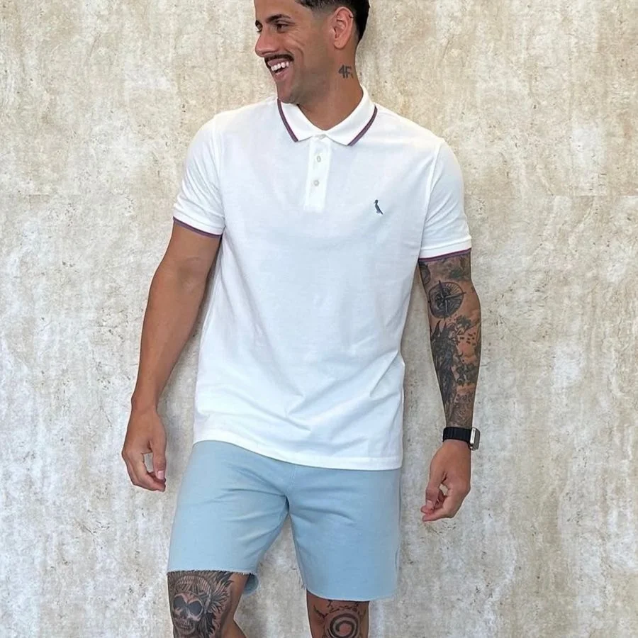 Polo Reserva Friso Duplo Masculino