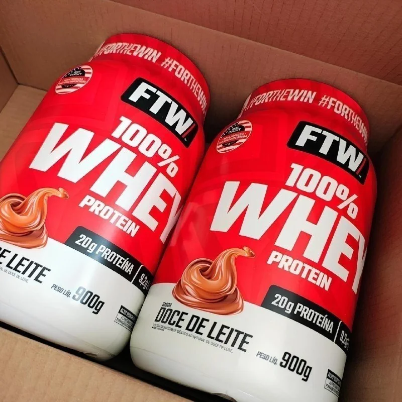Whey Protein 100% Concentrado Pote 900g - FTW (Disponível em 3 sabores)