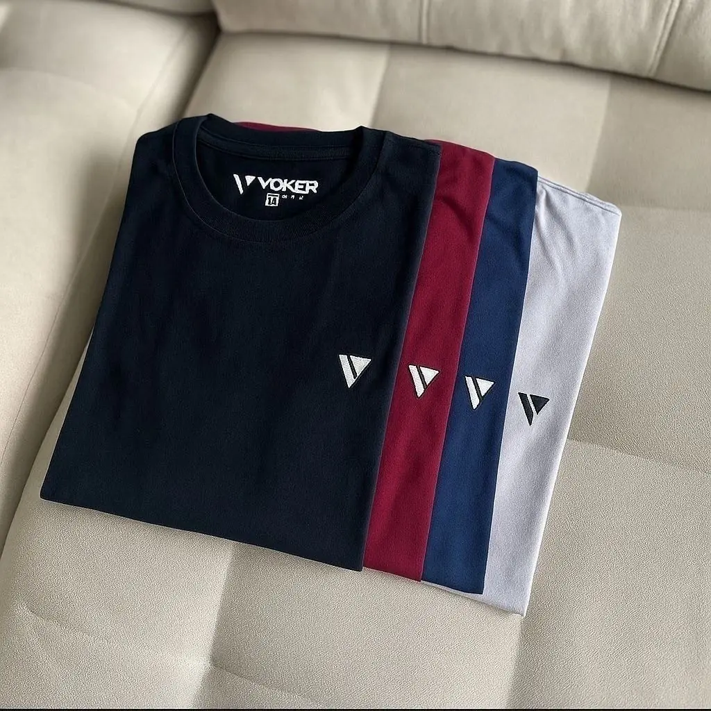 Kit 3 Camisetas Masculina Voker