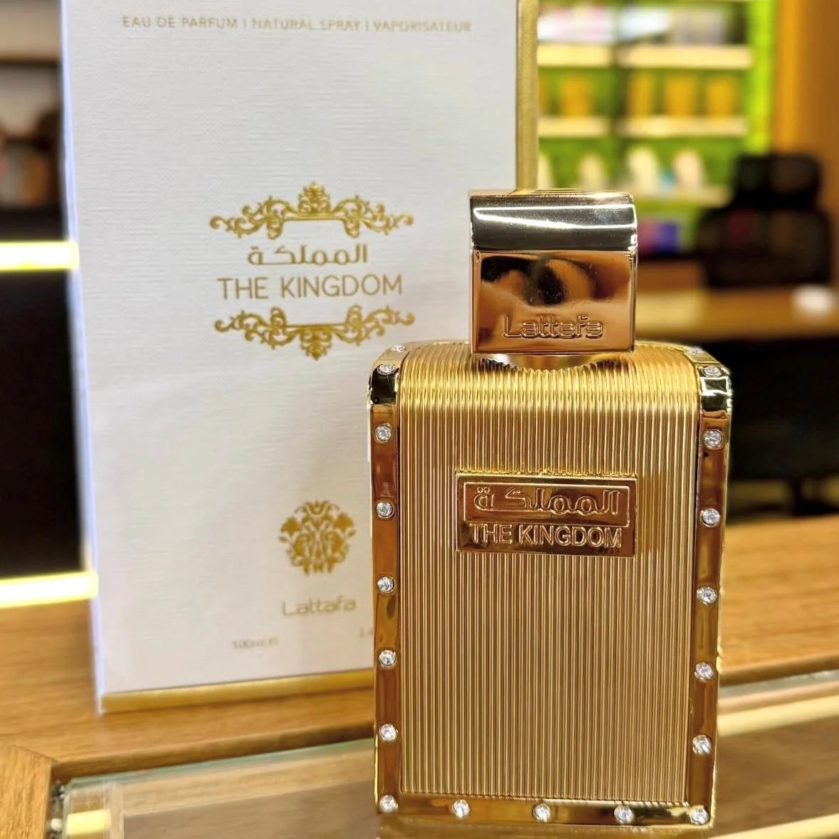 Perfume Árabe The Kingdom Eau De Parfum Lattafa 100ml
