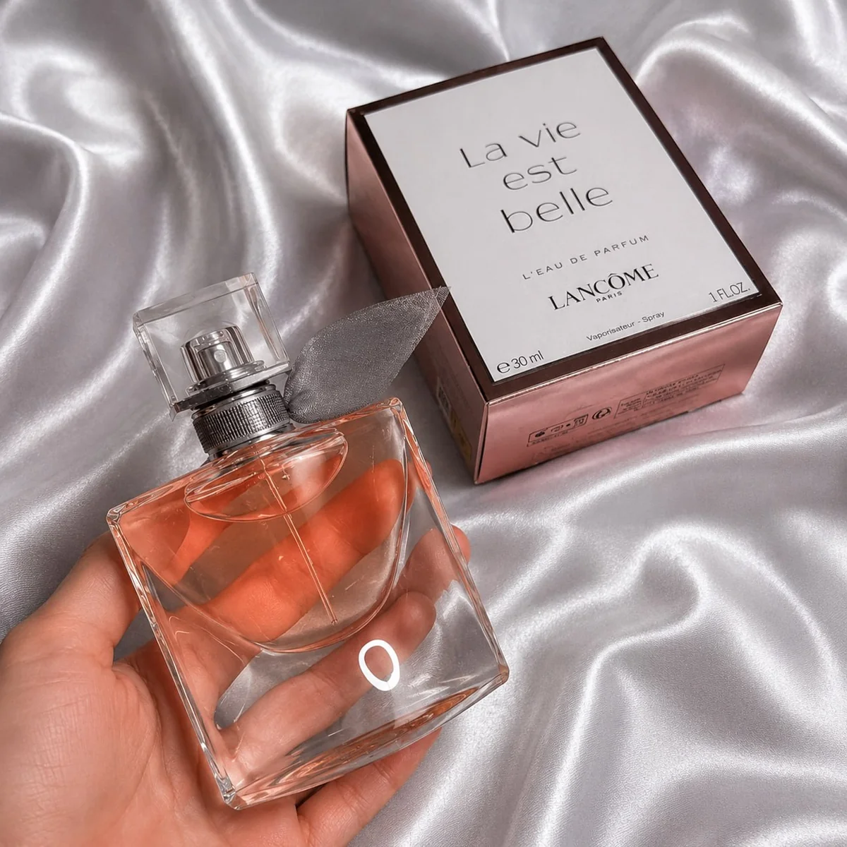 Perfume Feminino Eau De Parfum, Fragrância Floral Gourmand Inebriante Com Íris Nobre E Baunilha, Aroma De Felicidade E Feminilidade, La Vie Est Belle Lancôme, Frasco Com 30ml