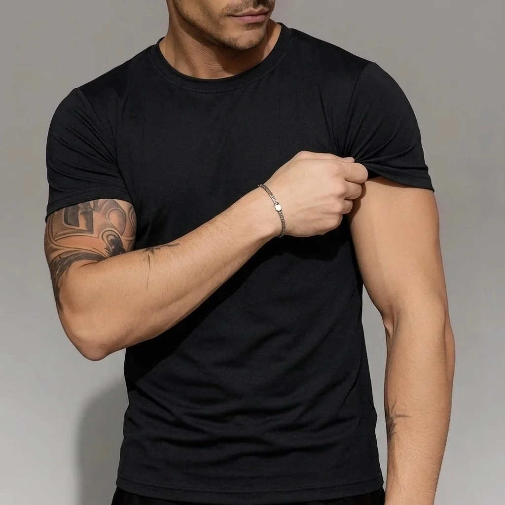 Kit 5 Camisetas Básicas Masculina Dry Fit