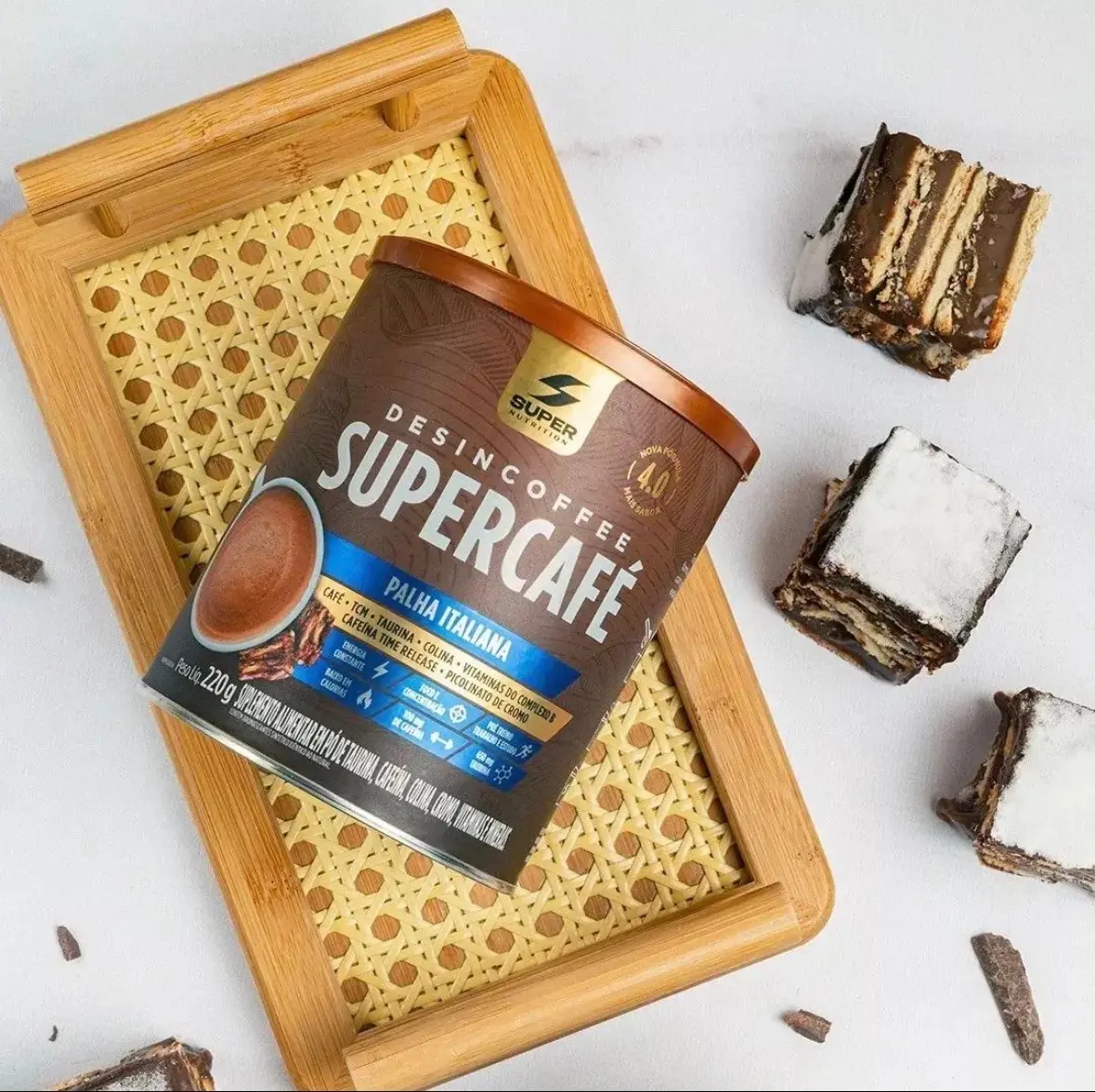 Supercáfe Palha Italiana 220g Super Nutrition