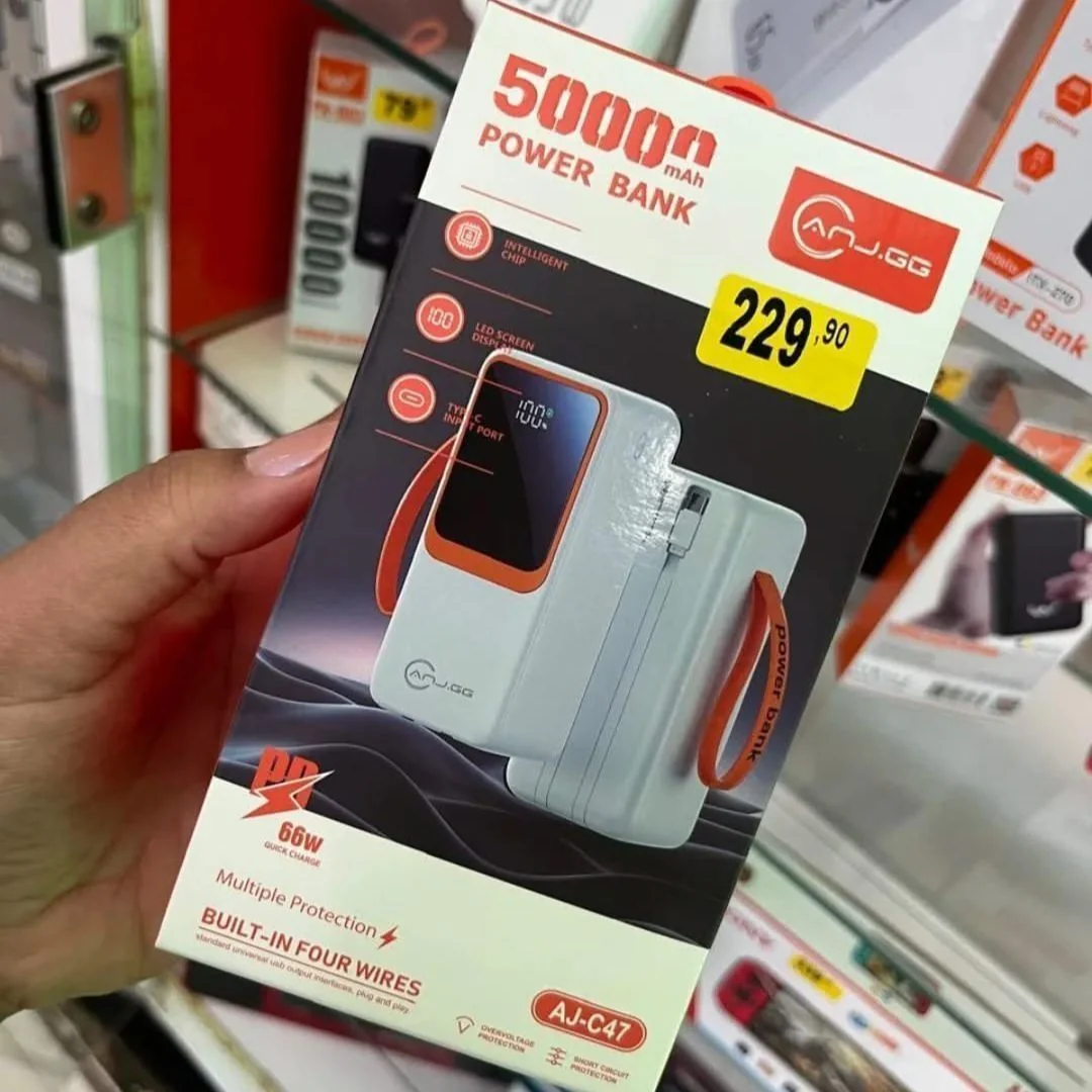 Carregador Portátil Power Bank 50000mah