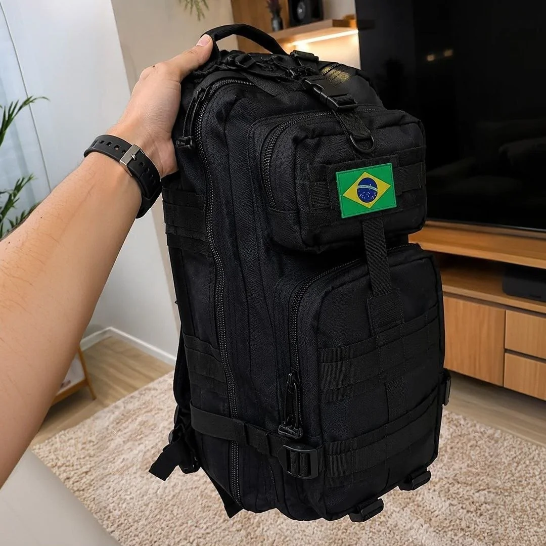 Mochila Militar Bolsa Tática Resistente 30L