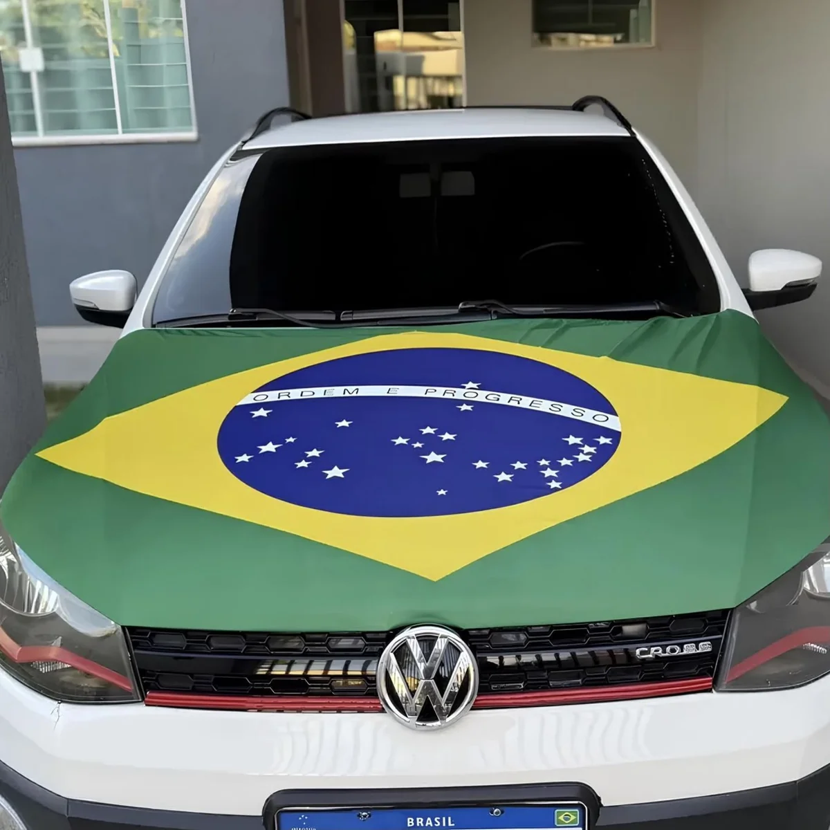 Bandeira Do Brasil Para Capô De Carro