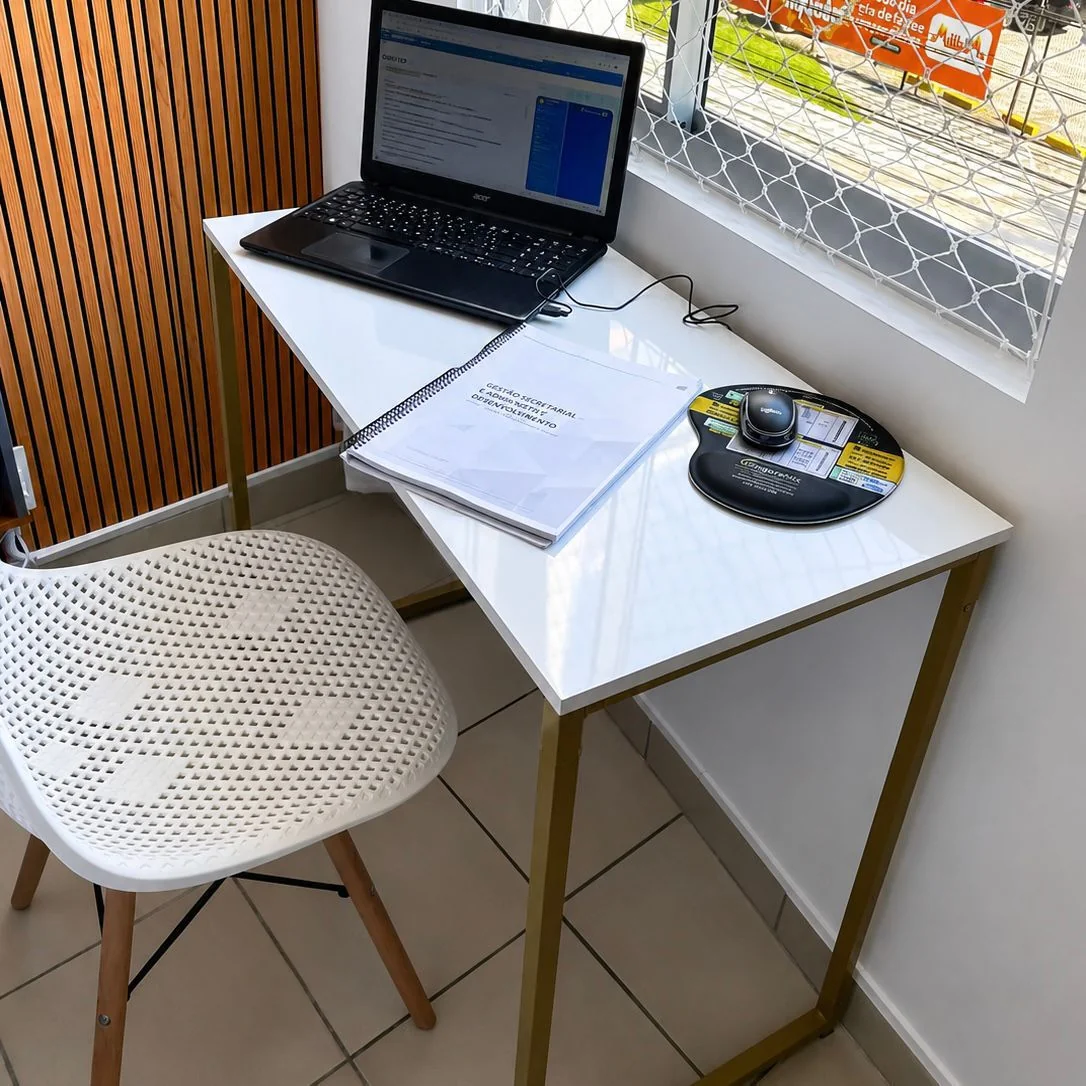 Mesa Home Office Escrivaninha Industrial