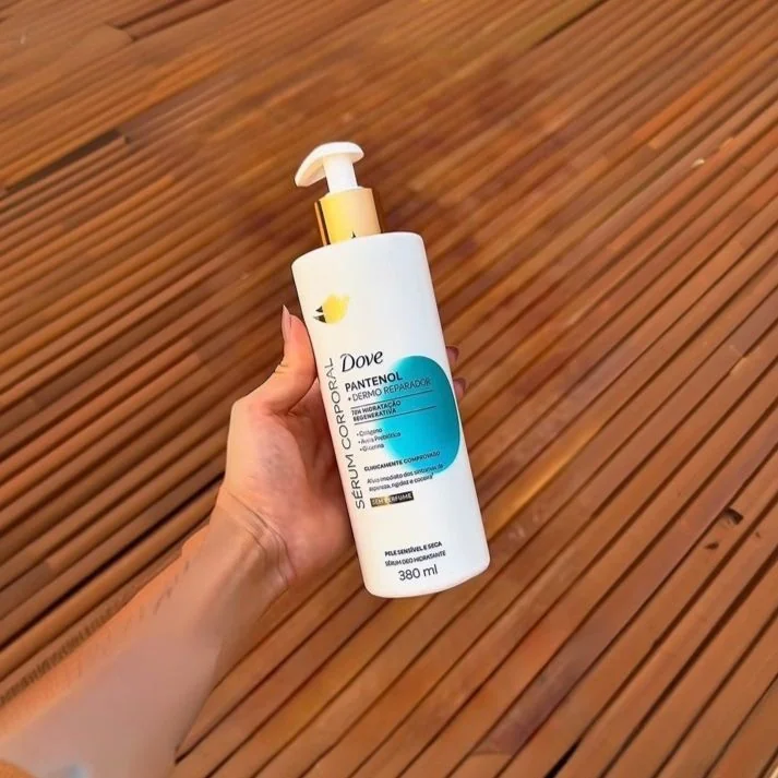 Dove Sérum Hidratante Corporal sem Perfume Pantenol + Dermo Reparador 380ml