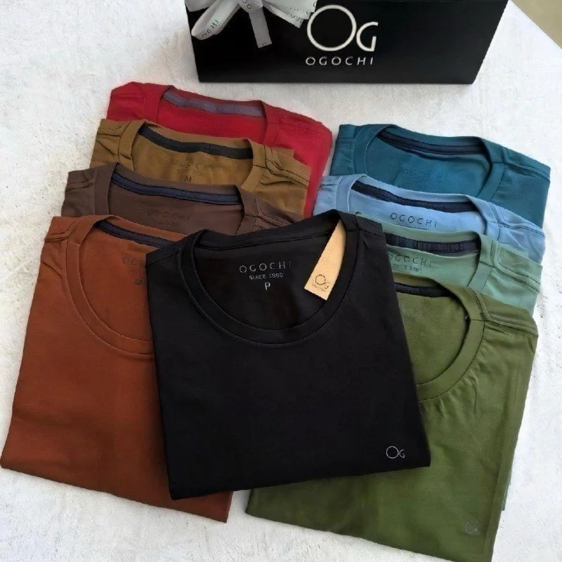Camiseta Básica Slim Ogochi