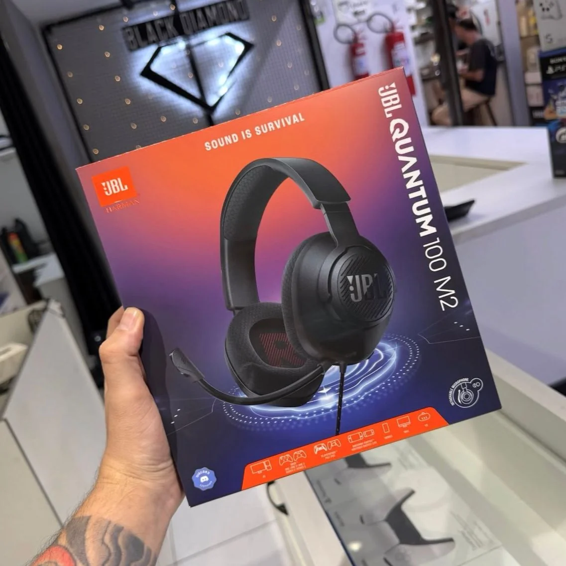 Headset Gamer Quantum 100m2 JBL