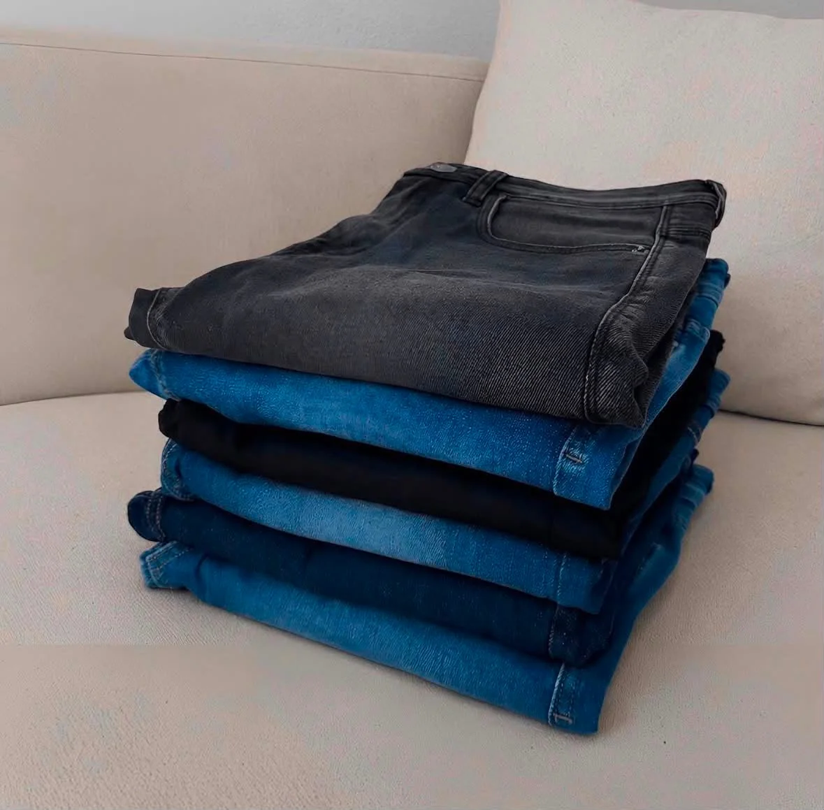 Kit 3 Calça Jeans Slim Fit Lycra