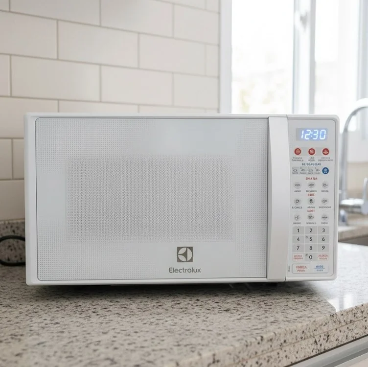 Micro-ondas Electrolux 20l Branco Com Função Tira Odor E Descongelar Mto30 127v