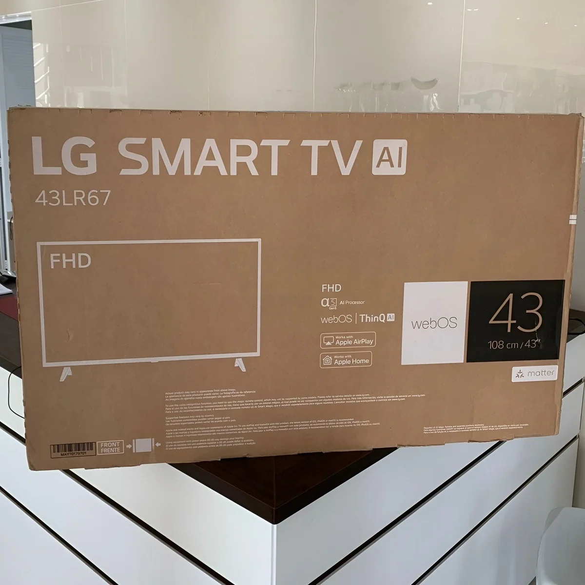 Smart TV LG 43LR671C0SA.AWZ 43" LED