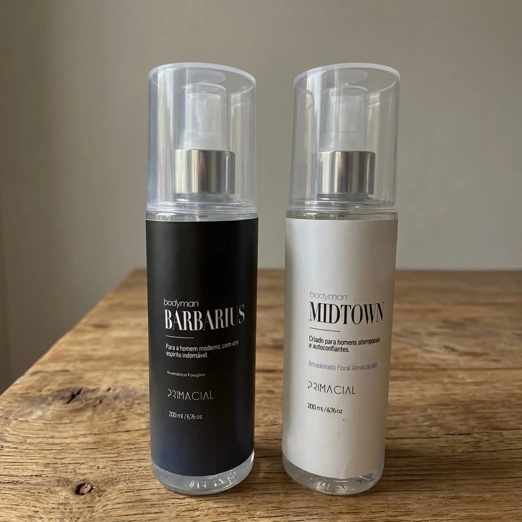 Kit Body Splash Barbarius e Midtown 200ml Primacial