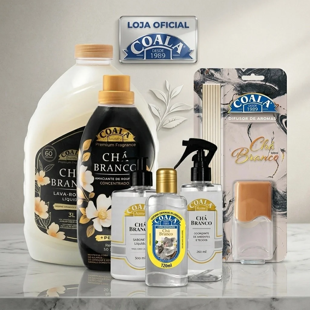Kit Coala Completo Chá Branco