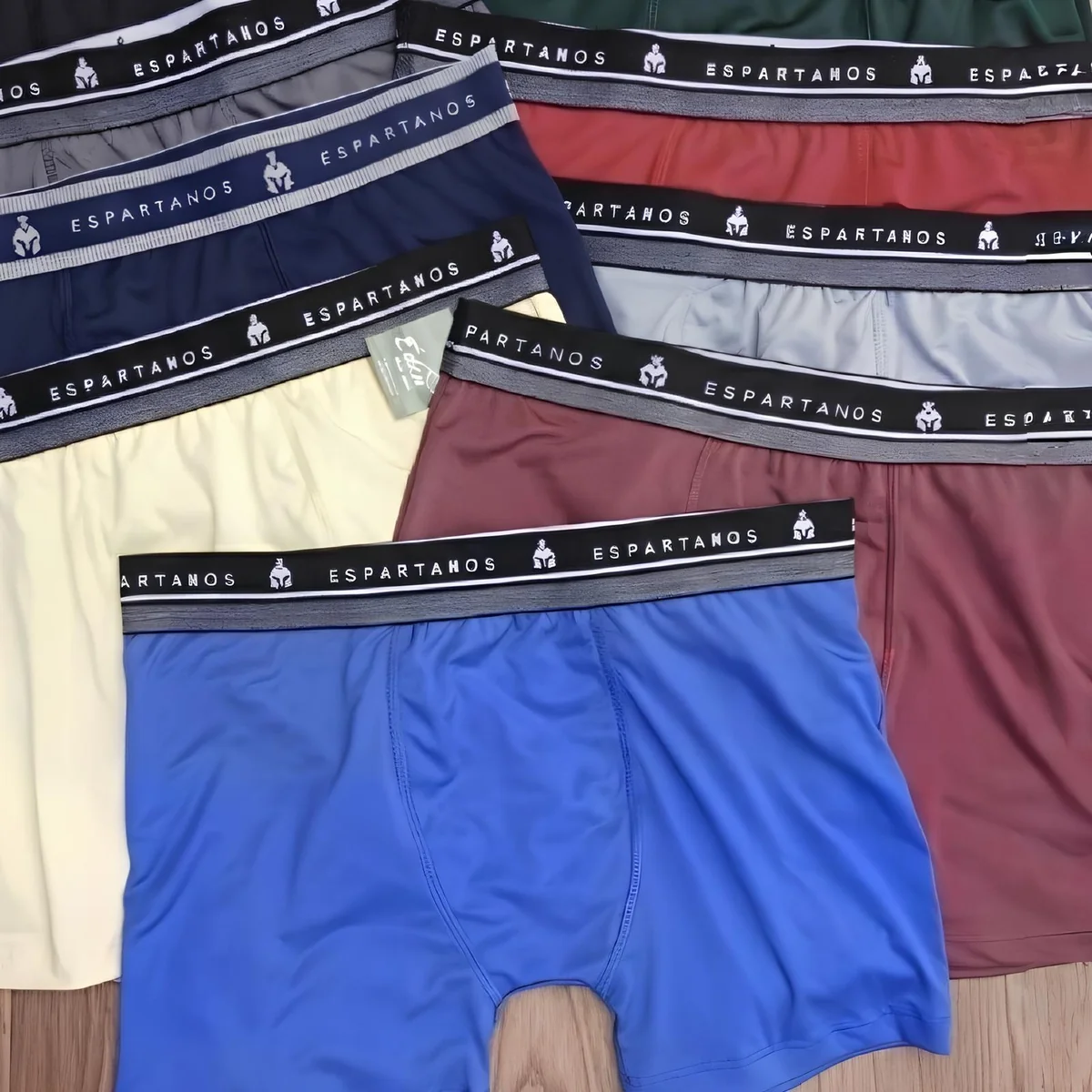 Kit 10 Cuecas Box Boxer Espartana