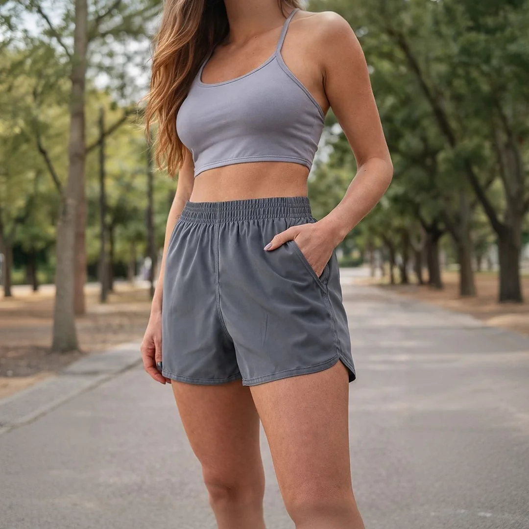 Shorts Feminino Tactel (3 cores)