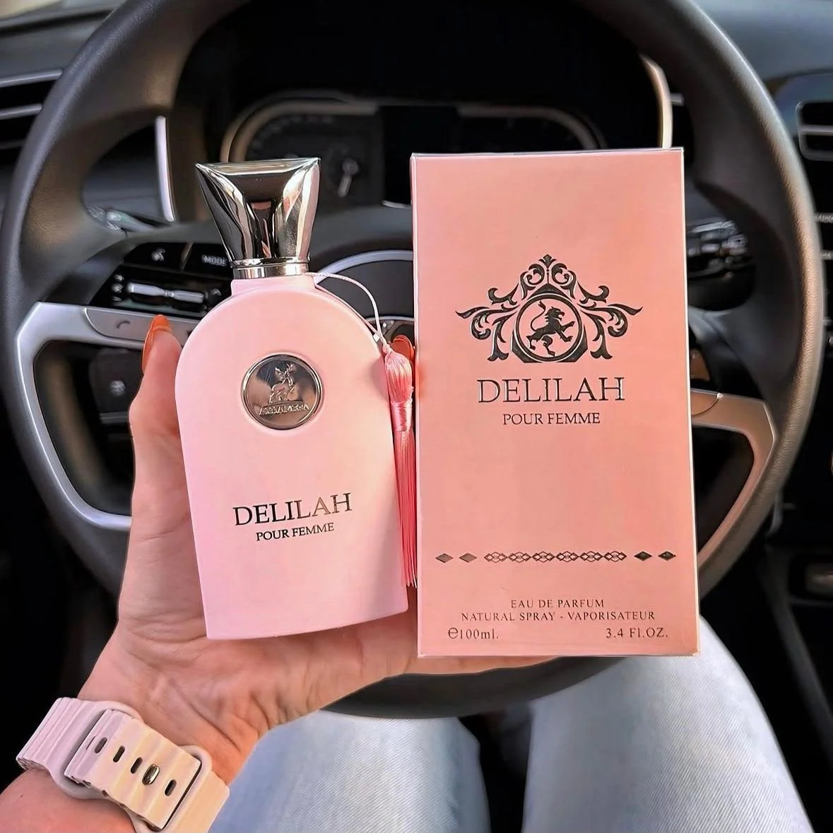 Perfume Delilah Árabe Maison Alhambra Pour Feminino 100ml