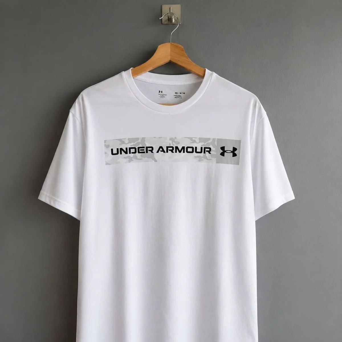 Camiseta De Treino Masculina Under Armour Camo Chest Stripe