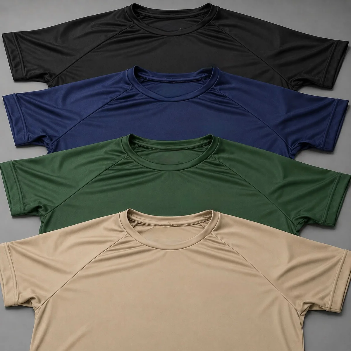 Kit 4 Camisetas Básicas Dry Tech