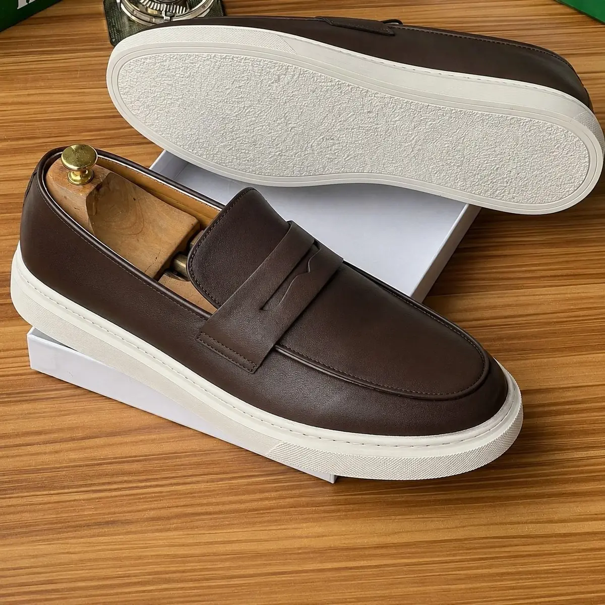 Sapato Masculino Mocassim Loafer Couro (2 cores)