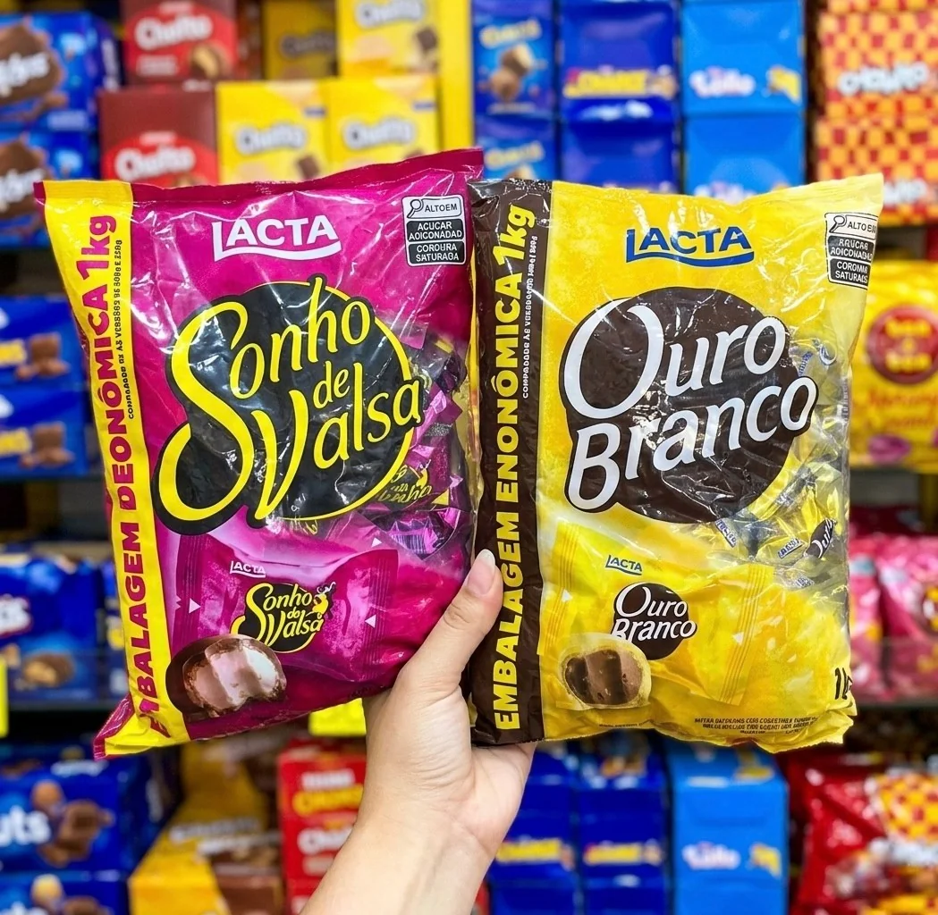 Chocolate Lacta Pacote 1Kg
