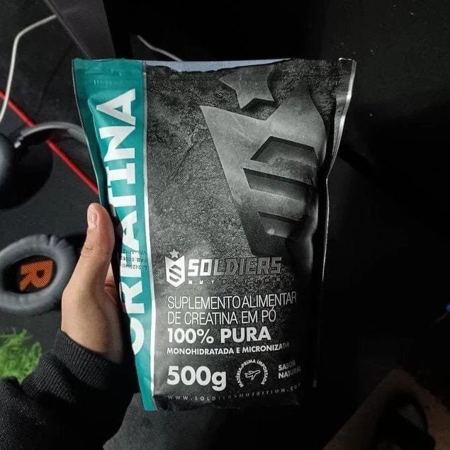 Creatina 500g Monohidratada 100% Pura - Soldiers Nutrition